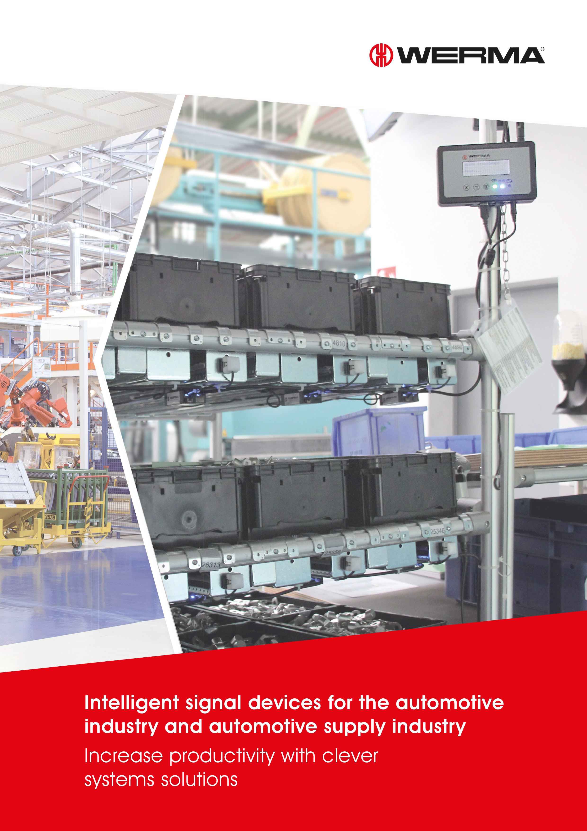 Intelligent signal devices for the automotive industry and automotive supply industry